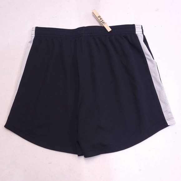 Nike Drawstring Athletic Running Shorts Womens Size Small Black White - Picture 7 of 8